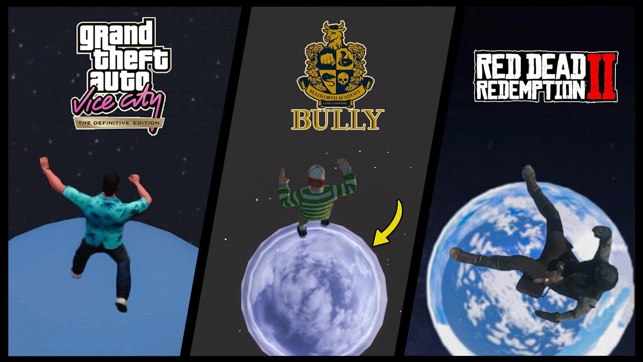 What Happens if You Fall From Space in OPEN-WORLD Games? (2006-2022)