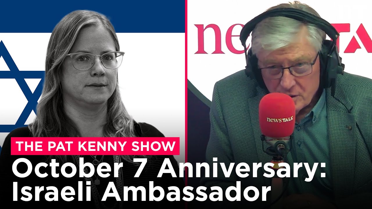 October 7 Anniversary: 'I'm concerned about the rise of anti-Semitism in Ireland' | Newstalk