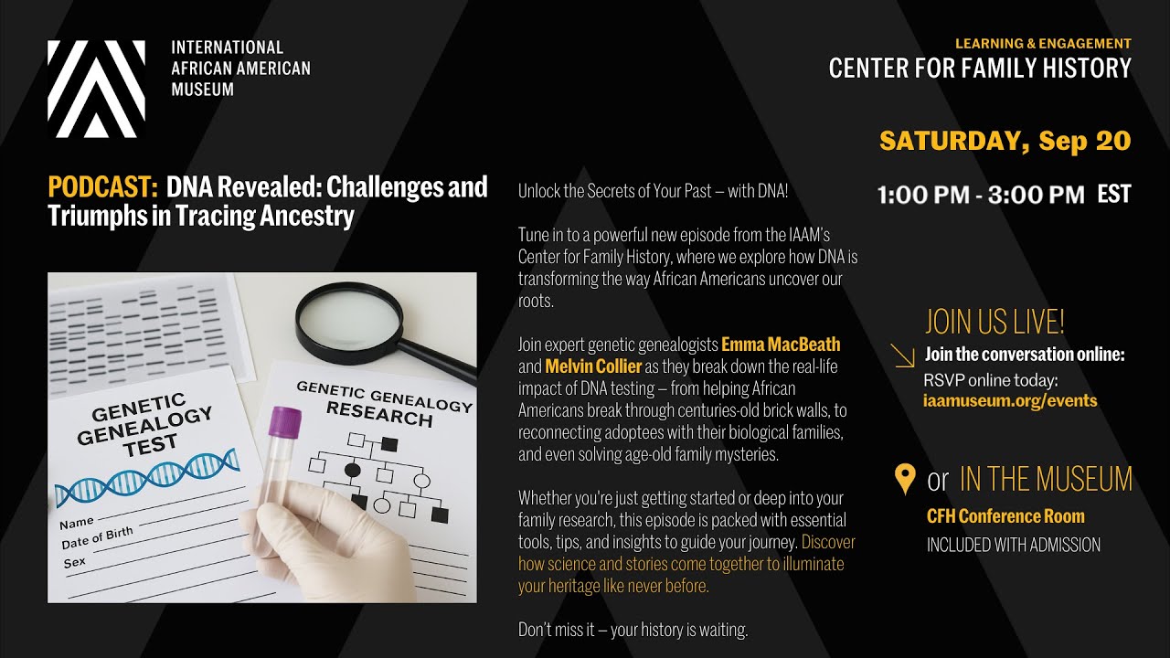 DNA Revealed: Challenges and Triumphs in Tracing Ancestry | Podcast