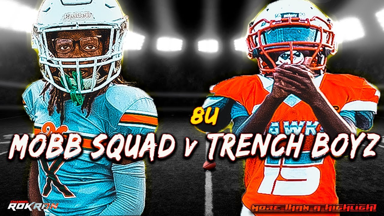 8U Football Battle | Cincinnati Trench Boyz vs Tennessee Mob Squad | Drama At The End! 🔥