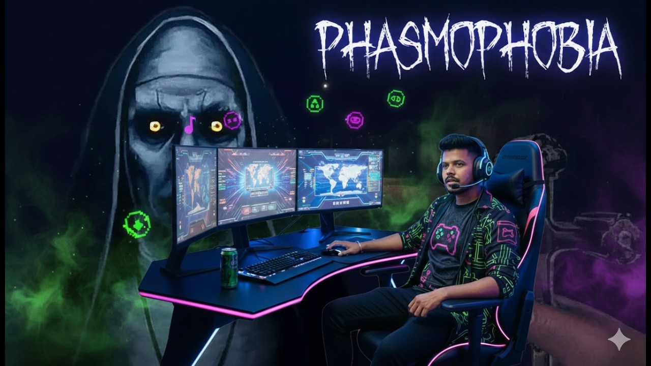 Aaj Bhuton Se Sach Mein Takraayenge! | Phasmophobia Live Stream #ShortsLive #Gaming #Hindi
