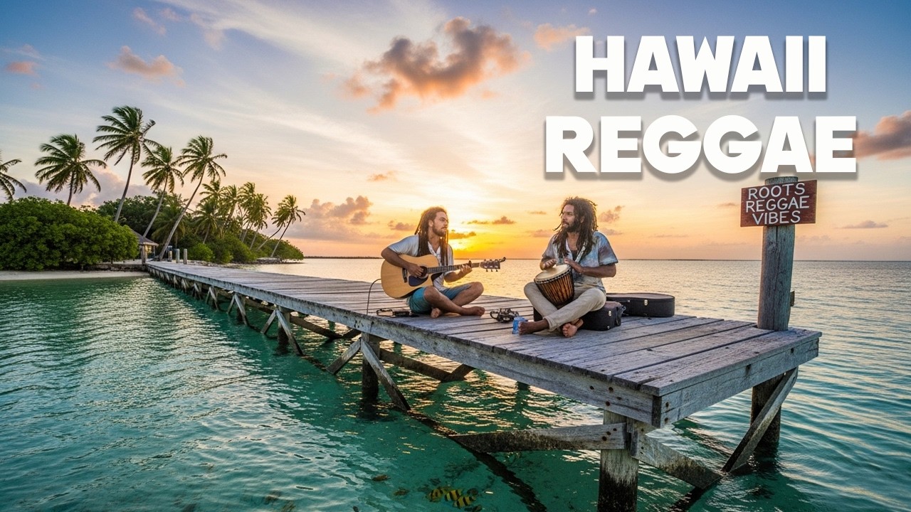 🌴 Hawaiian Reggae Vibes – Tropical Chill Music for Relaxation & Joy 🌞