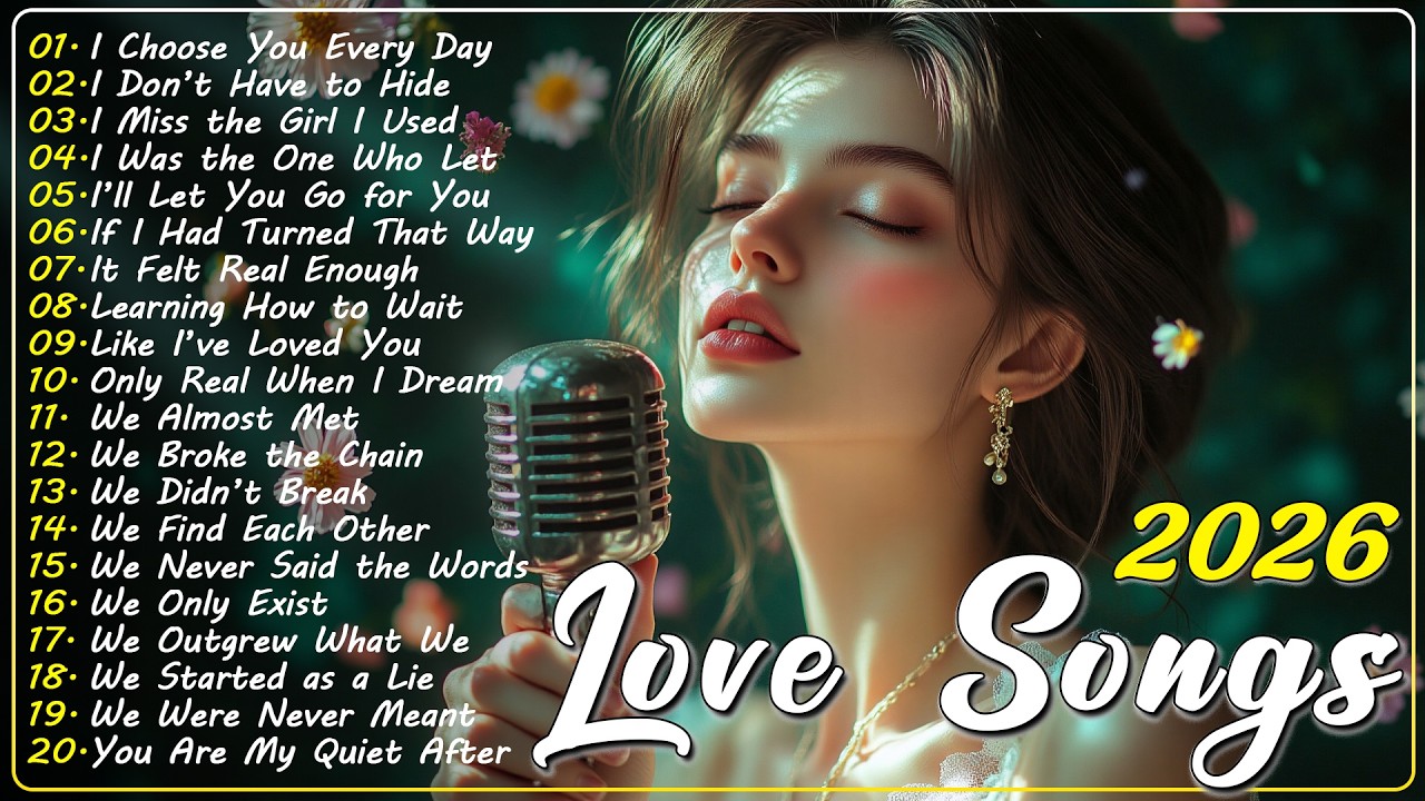 Romantic Love Ballads 2026 | Love Songs Playlist | Easy Listening & Heartfelt Ballads