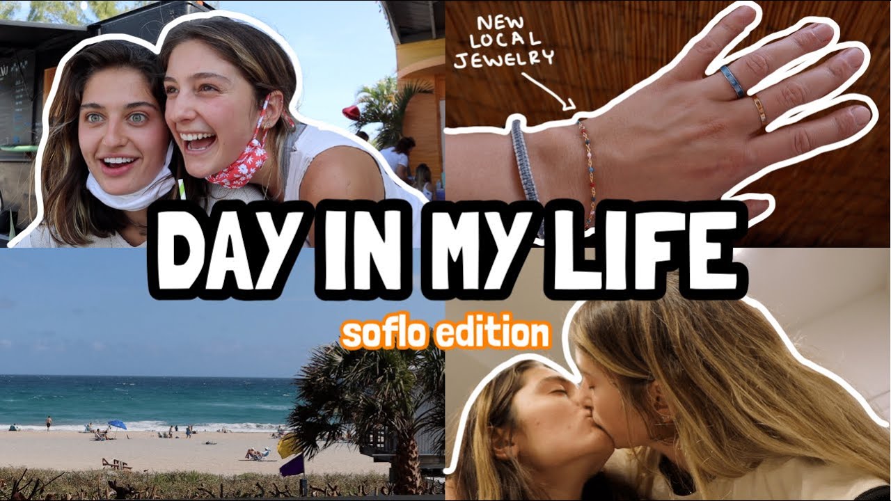 VLOG | local surf shop event, new local jewelry & So. Flo. beach day!