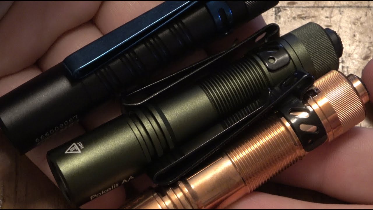 Фонарик Acebeam Pokelit AA EDC... Почти во всем лучше, чем мой любимый EDC (Olight i5R)