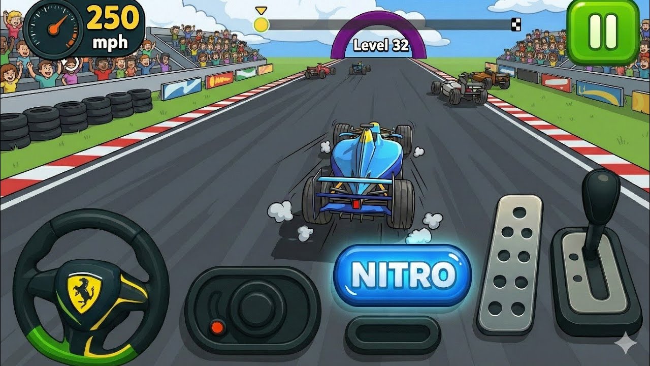 Formula Car Racing Stunts - Formula Car Racing Stunts 3D - Android Gameplay #27 | Skeleton Play