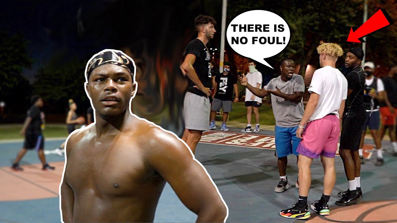 They Got PISSED When I Called This A Foul! 5v5 Basketball in Arizona!