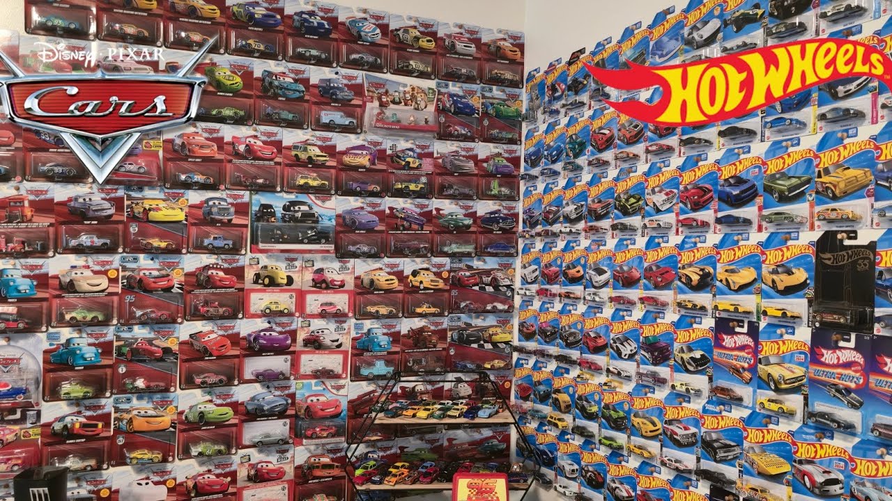 My Entire Disney Pixar Cars and Hot Wheels Collection 