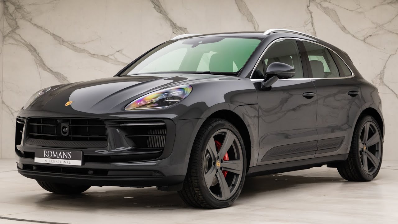 2022 Porsche Macan S - Volcanic Grey Metallic - Walkaround & Interior | Romans International [4K]