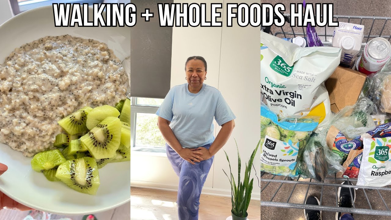 Walking for weight loss + Whole Foods grocery haul