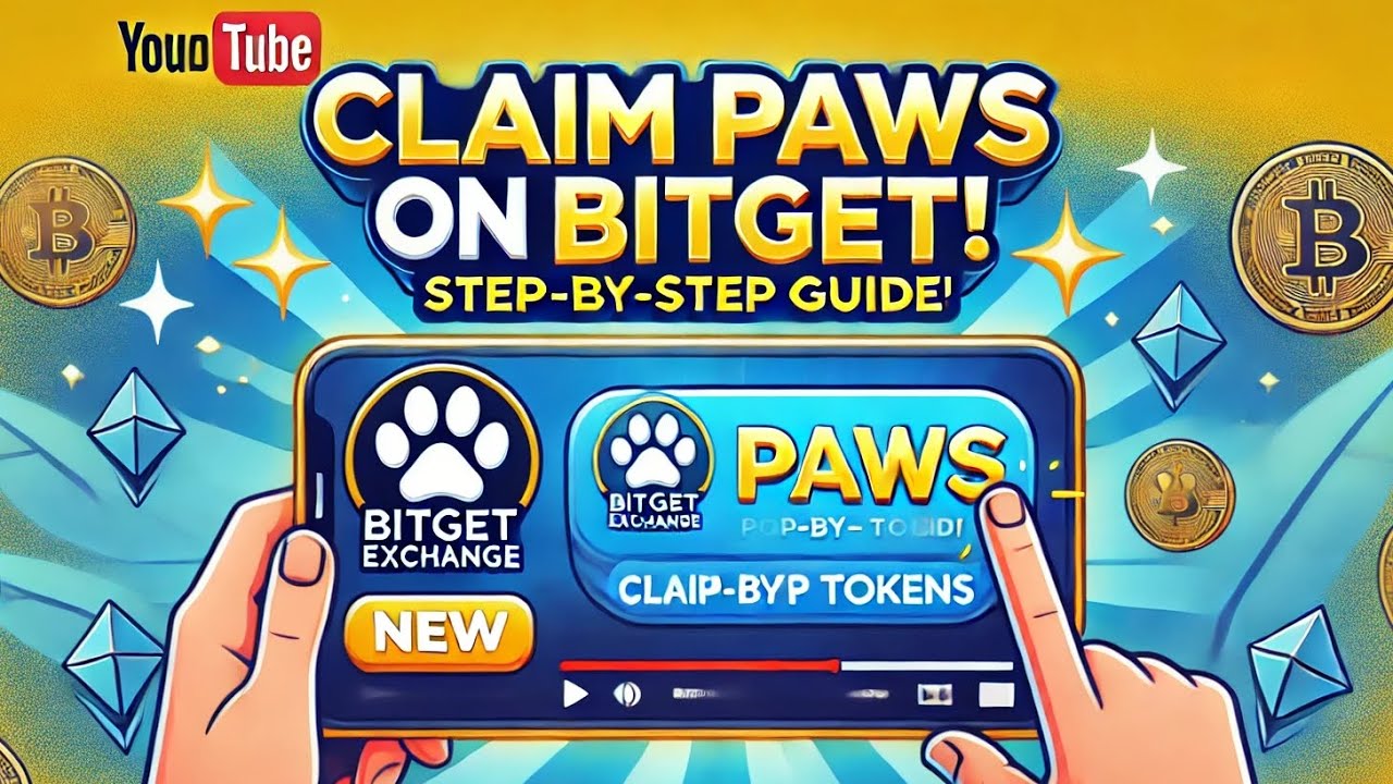 CLAIM $PAWS TOKEN NOW! Step-by-Step Guide on BITGET |💰✨ #claim #paws  #cryptoairdrop