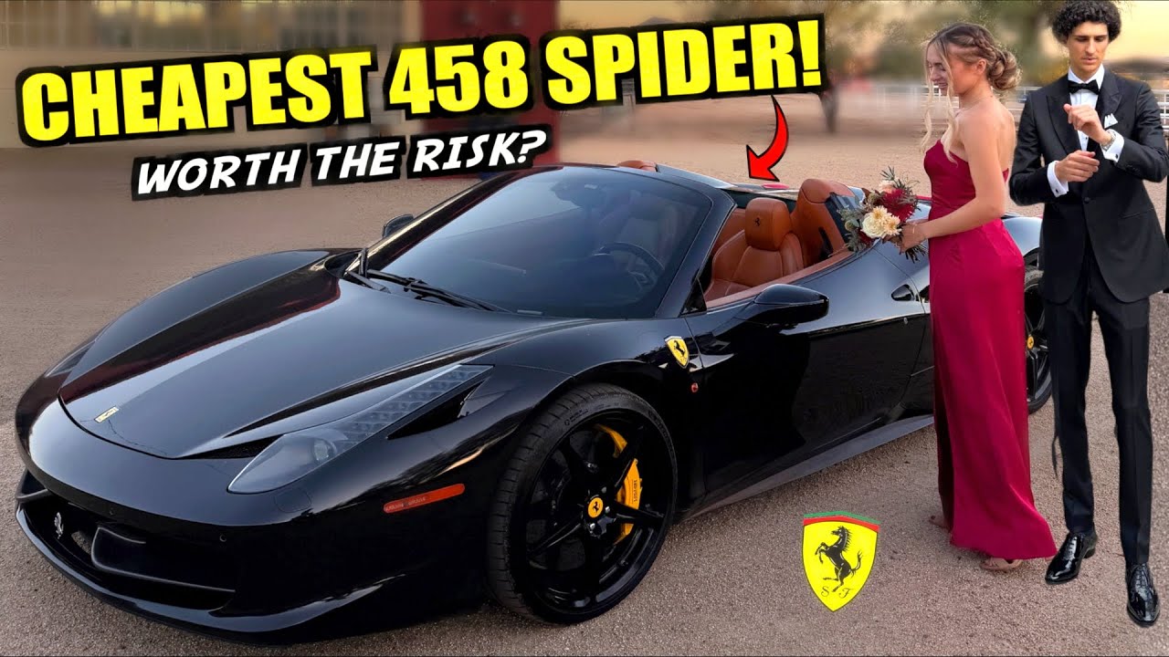 Мы купили САМЫЙ ДЕШЕВЫЙ Ferrari 458 Spider в США, даже не взглянув на него!