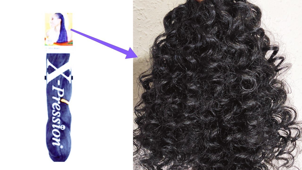 How To Curly Braid Extension/ The Result