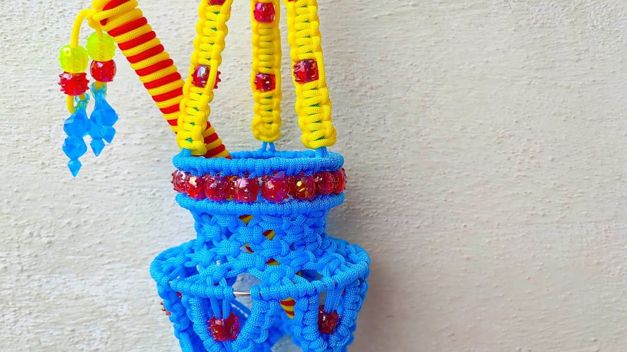 Macrame Krishna Dahi Handi / Makhan Matki Tutorial