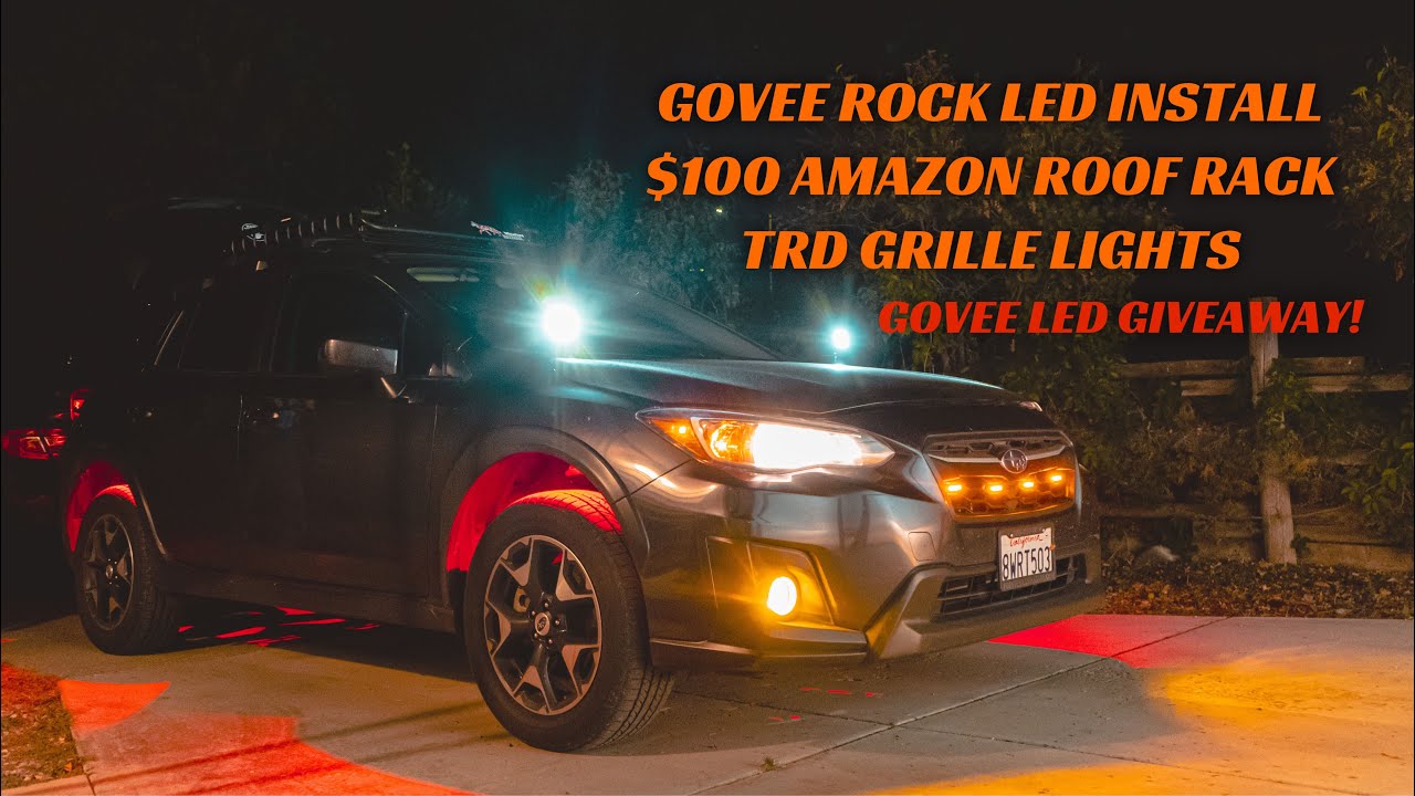 How to install ROCK Light and AMAZON Roof Rack