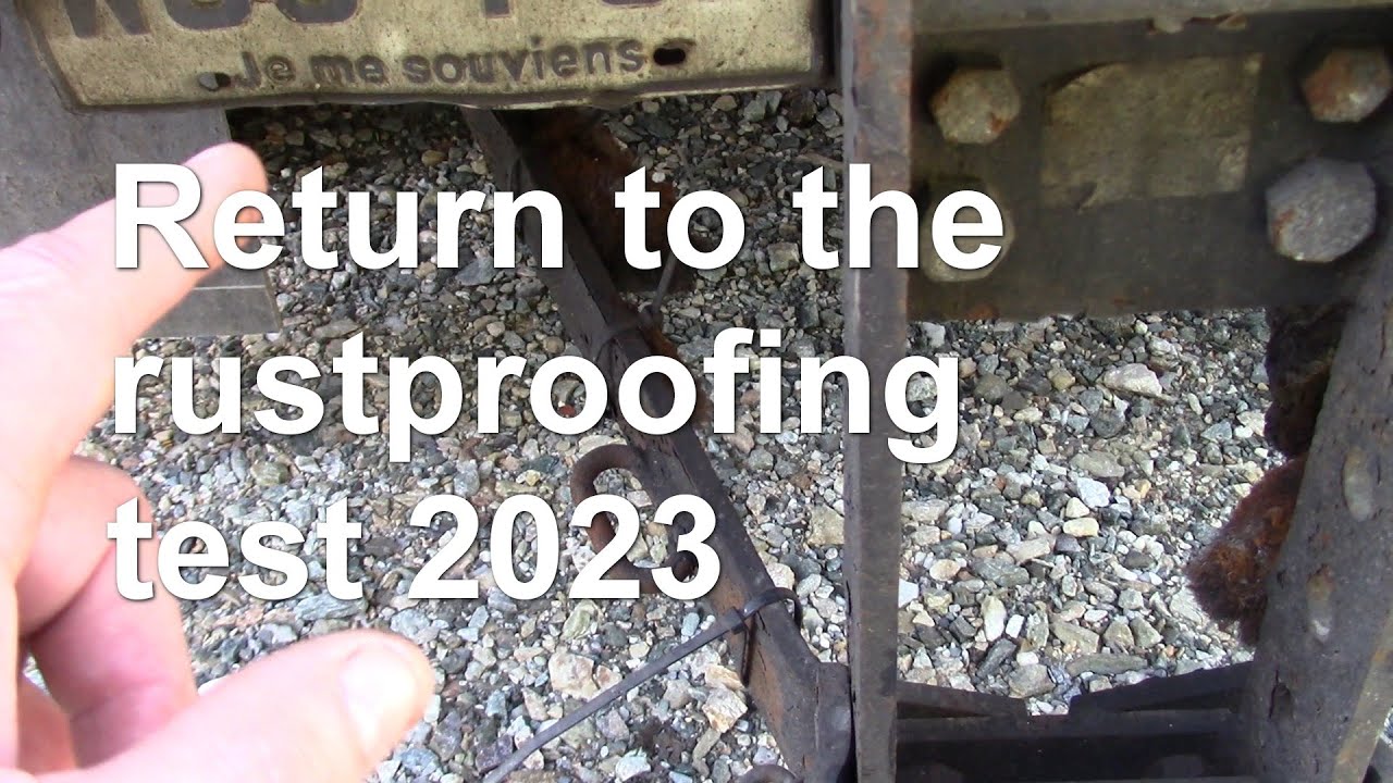 Return to the rustproofing test 2023