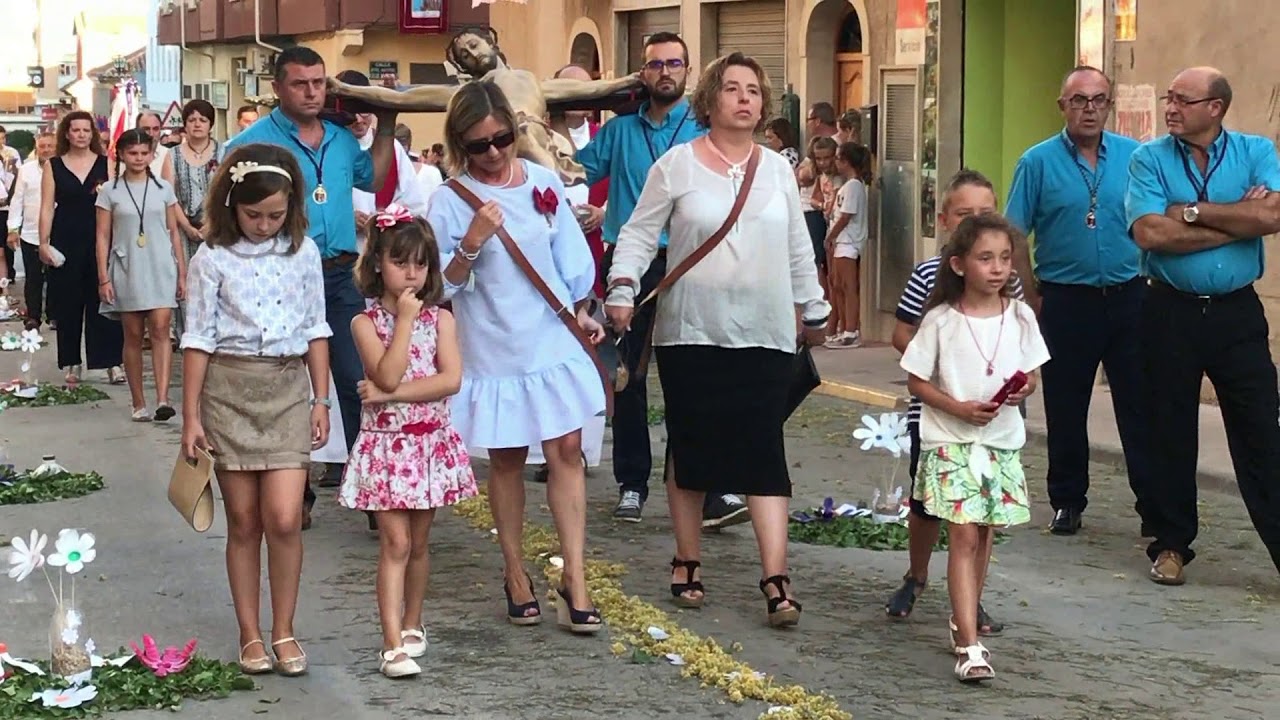 SIETE AGUAS, PROCESIÓN EL BARRIO, VERANO 2017