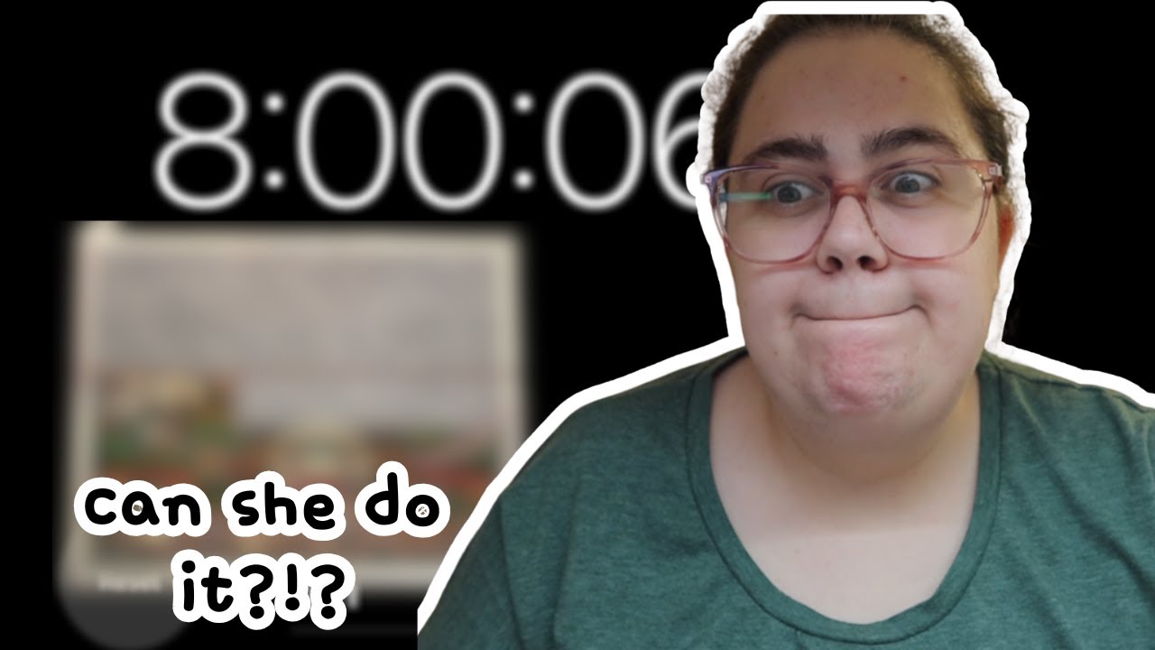 working on my dac halloween mystery kit for 8 hours!? | the highs, the lows, the woes (ft. natalie)!