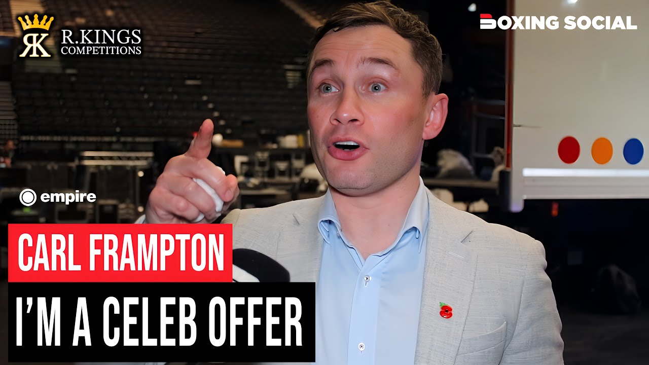 Carl Frampton REVEALS They Wanted Barry McGuigan & Him On I’m A Celeb
