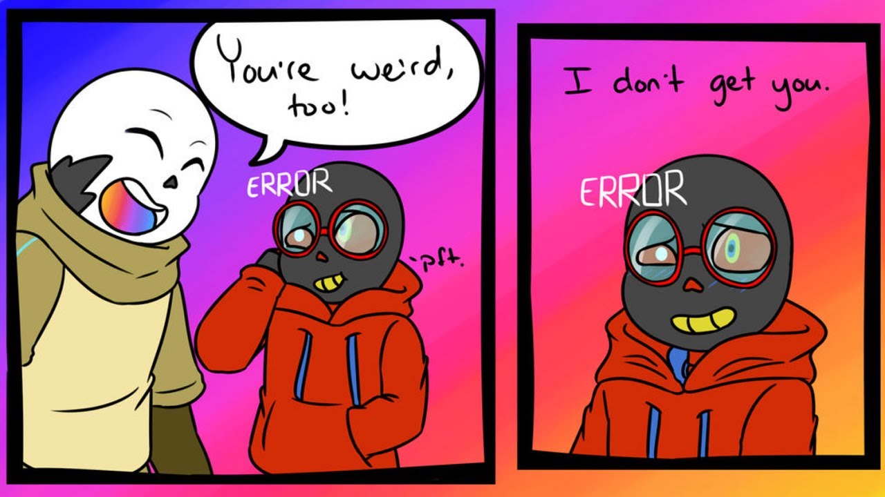 Ink And Error【 Undertale Comic Dub Compilation 】