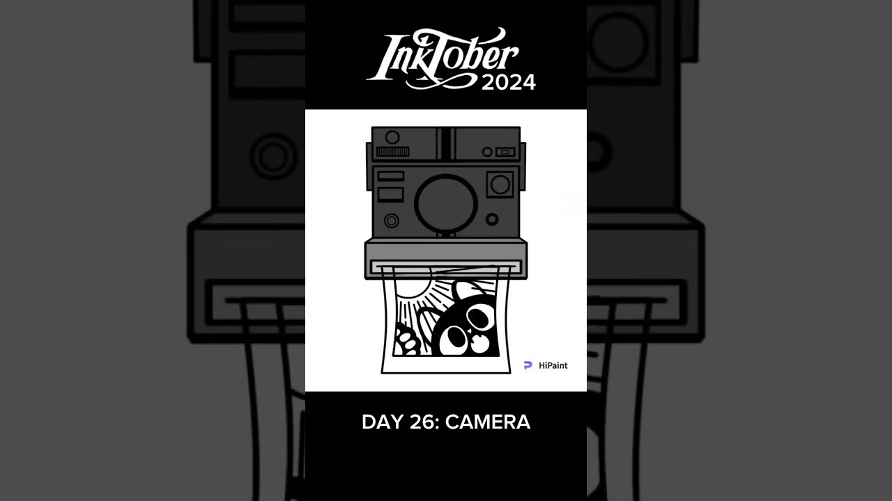 Inktober Day 26: CAMERA