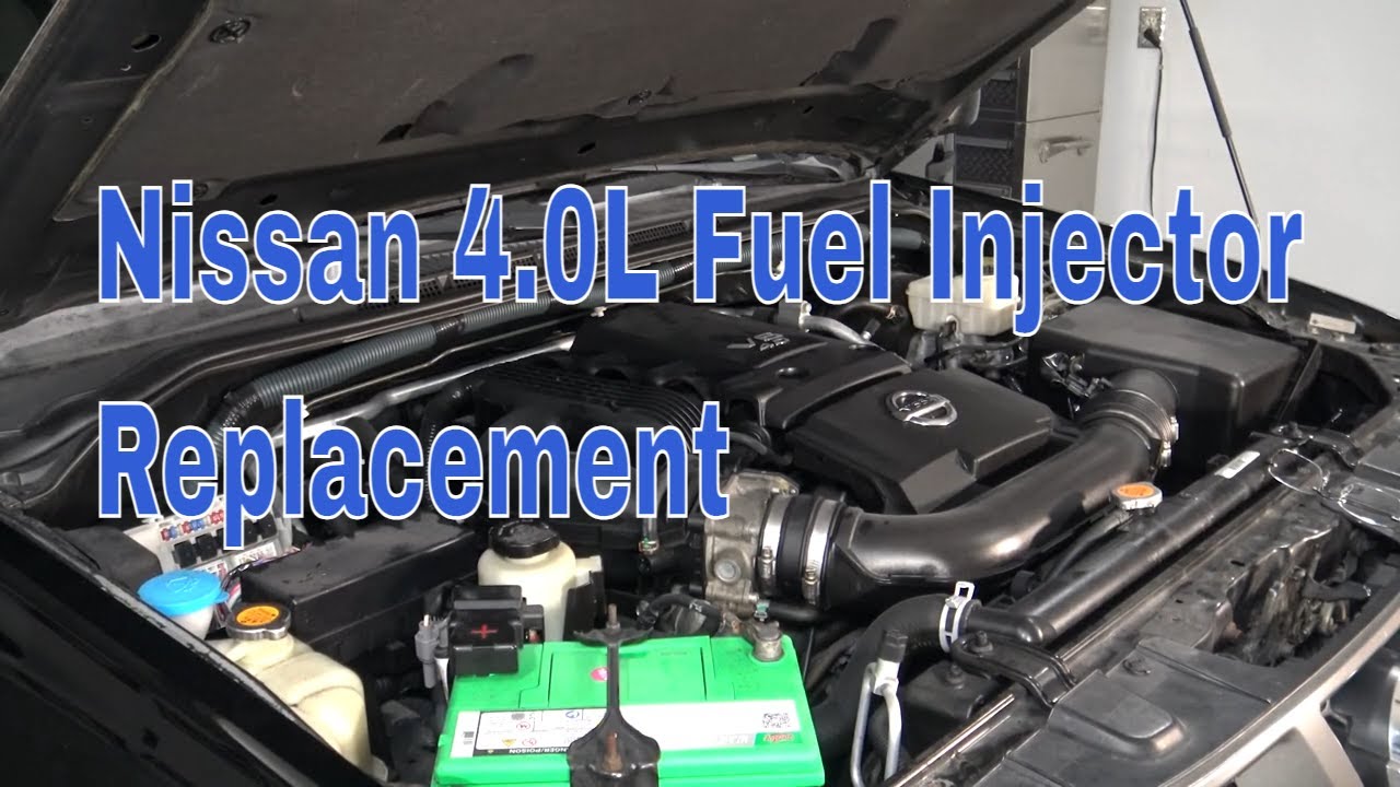 How To change the fuel injectors in a Nissan 4.0L V6