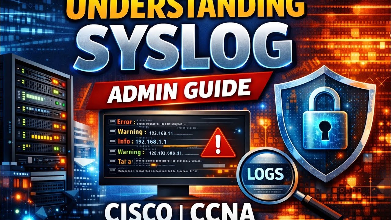 فهم Syslog: دليل مدير النظام | CISCO | CCNA