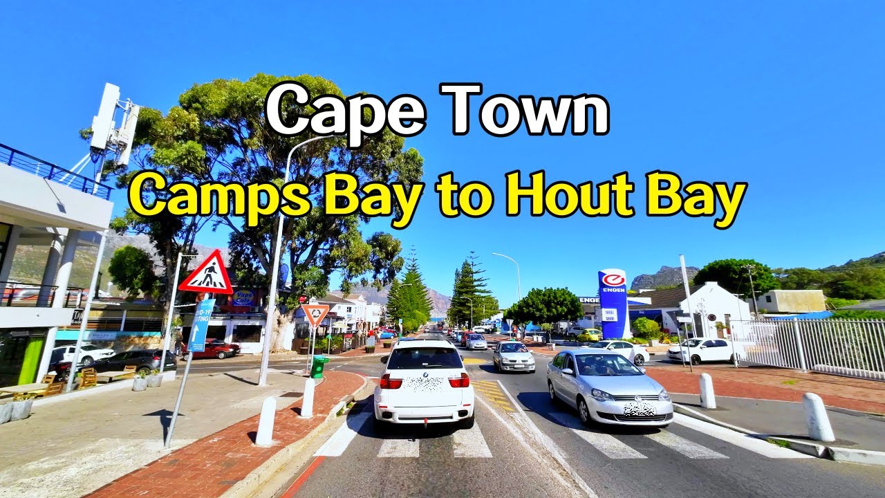 [4K] Cape Town 4K Driving the best scenic coastal road From Camps Bay to Hout Bay, Binaural Sounds