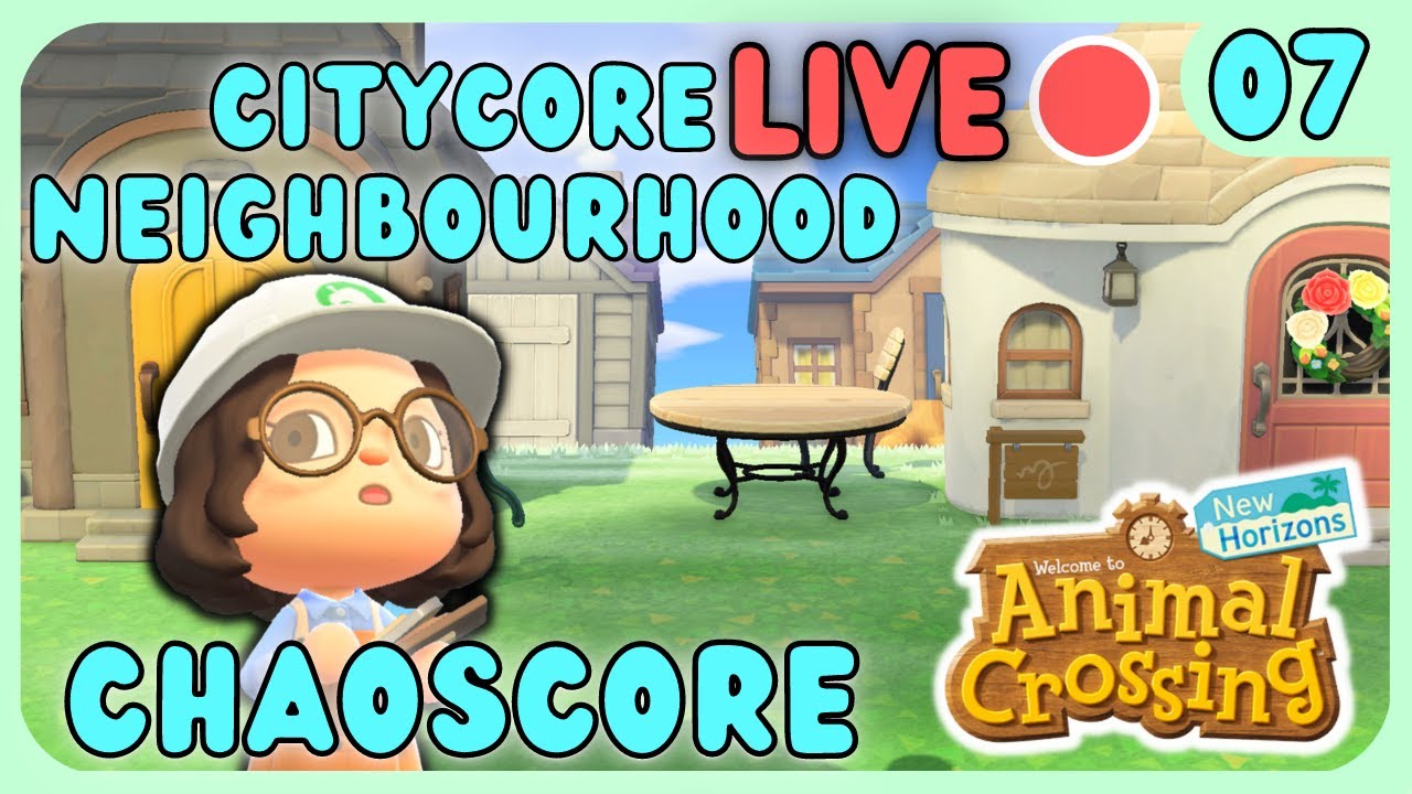 First Build on the island 🏙️ Citycore Neighbourhood! - Chaoscore - Animal Crossing New Horizons [07]