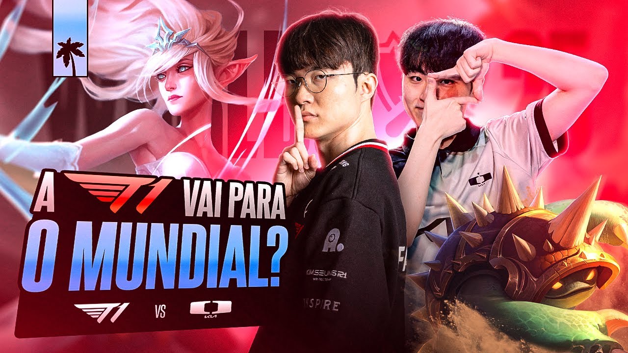 T1 vs DK: A &Uacute;LTIMA VAGA PARA O WORLDS | Resumo LCK