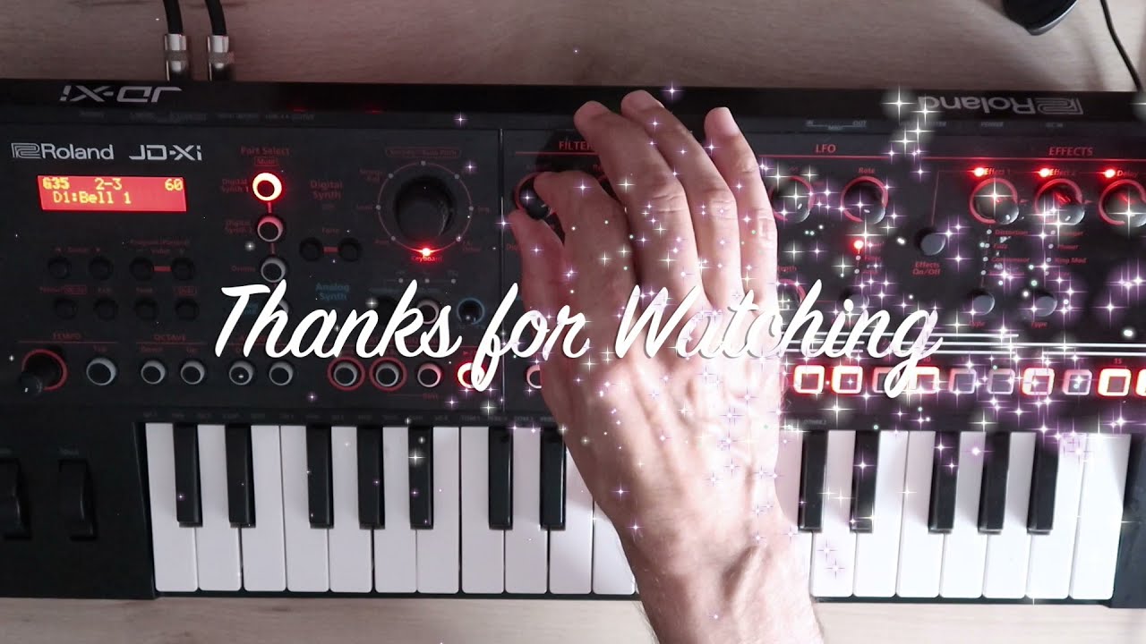Roland JD-Xi Tutorial: how to make an 8 measures Loop song from scratch.