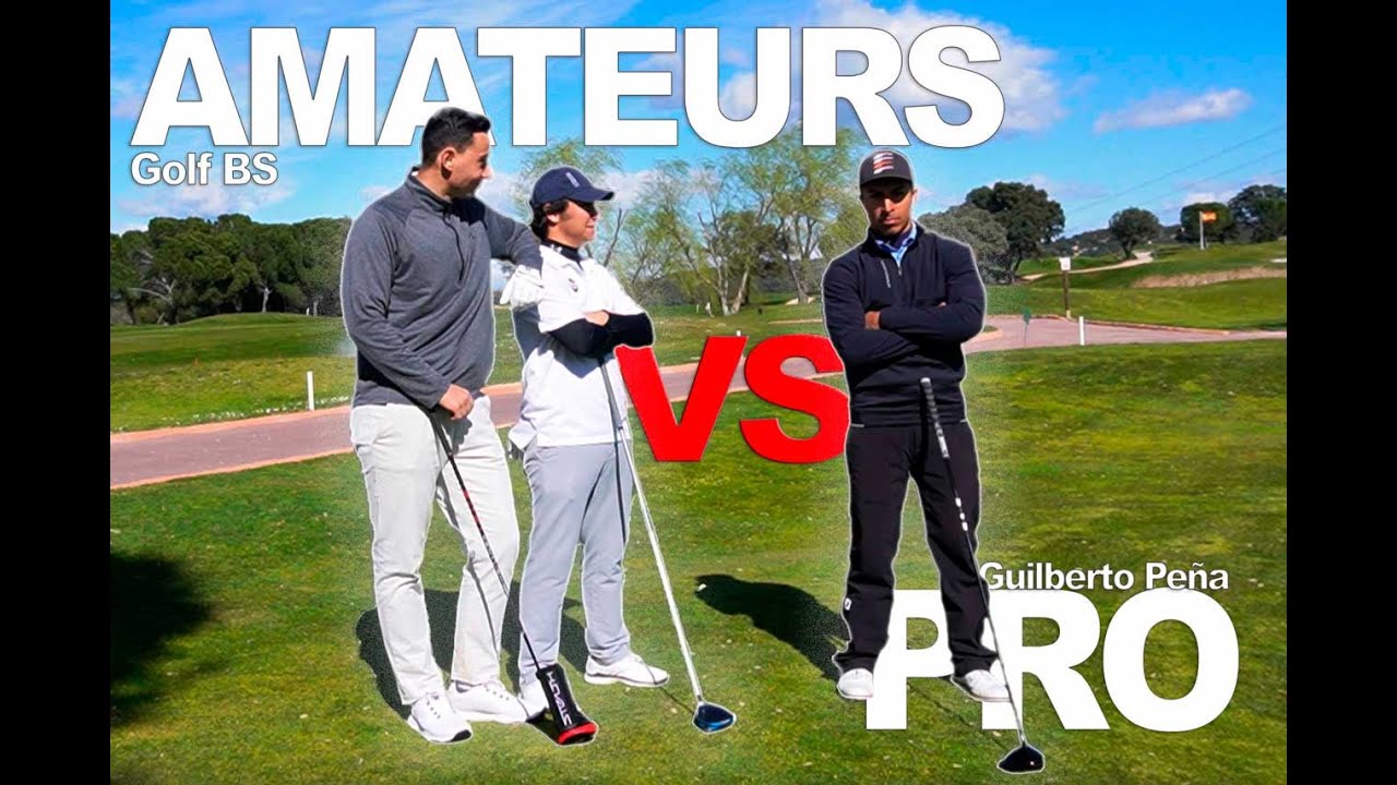 LA DEHESA | PRO vs AMATEURS | Jugando 18 HOYOS  | ¿Conseguiremos ganarle jugando SCRAMBLE?