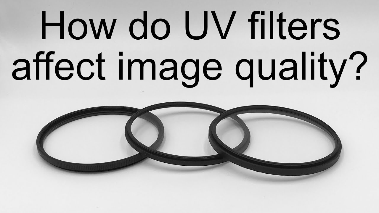 How do UV filters affect image quality?