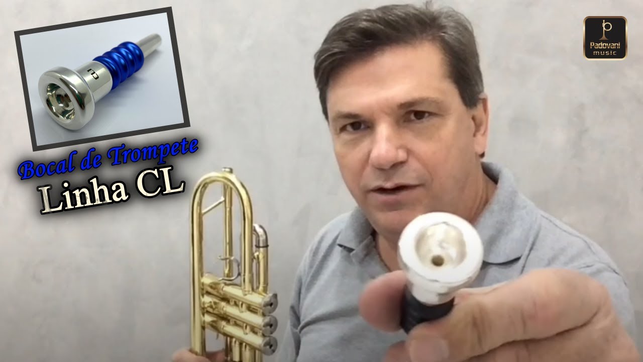 Bocal De Trompete Padovani Linha CL