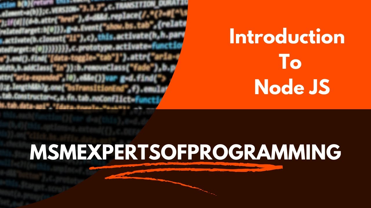 Introduction to Node Js