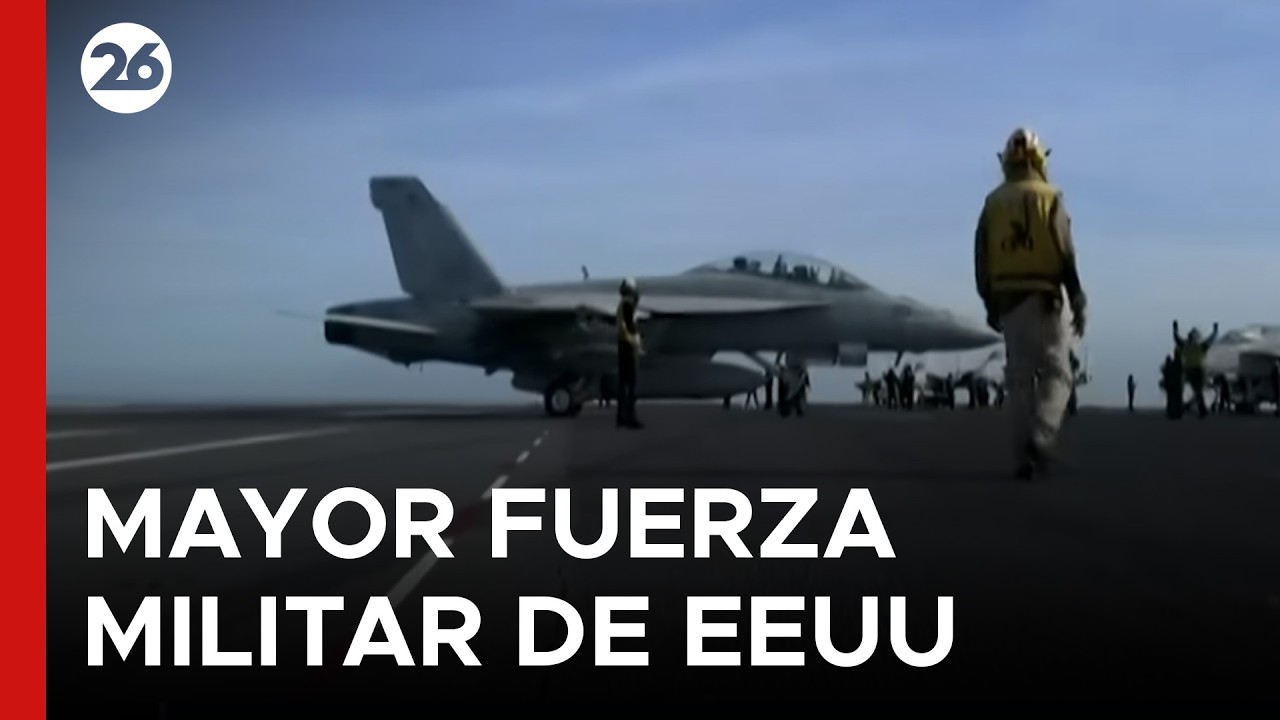 🚨 ALERTA MÁXIMA | Despliegue militar de EEUU refleja la presión sobre Irán