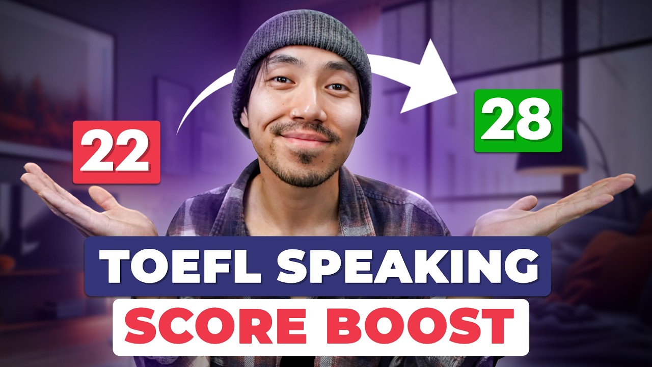 TOEFL Speaking: How to QUICKLY BOOST your SCORE