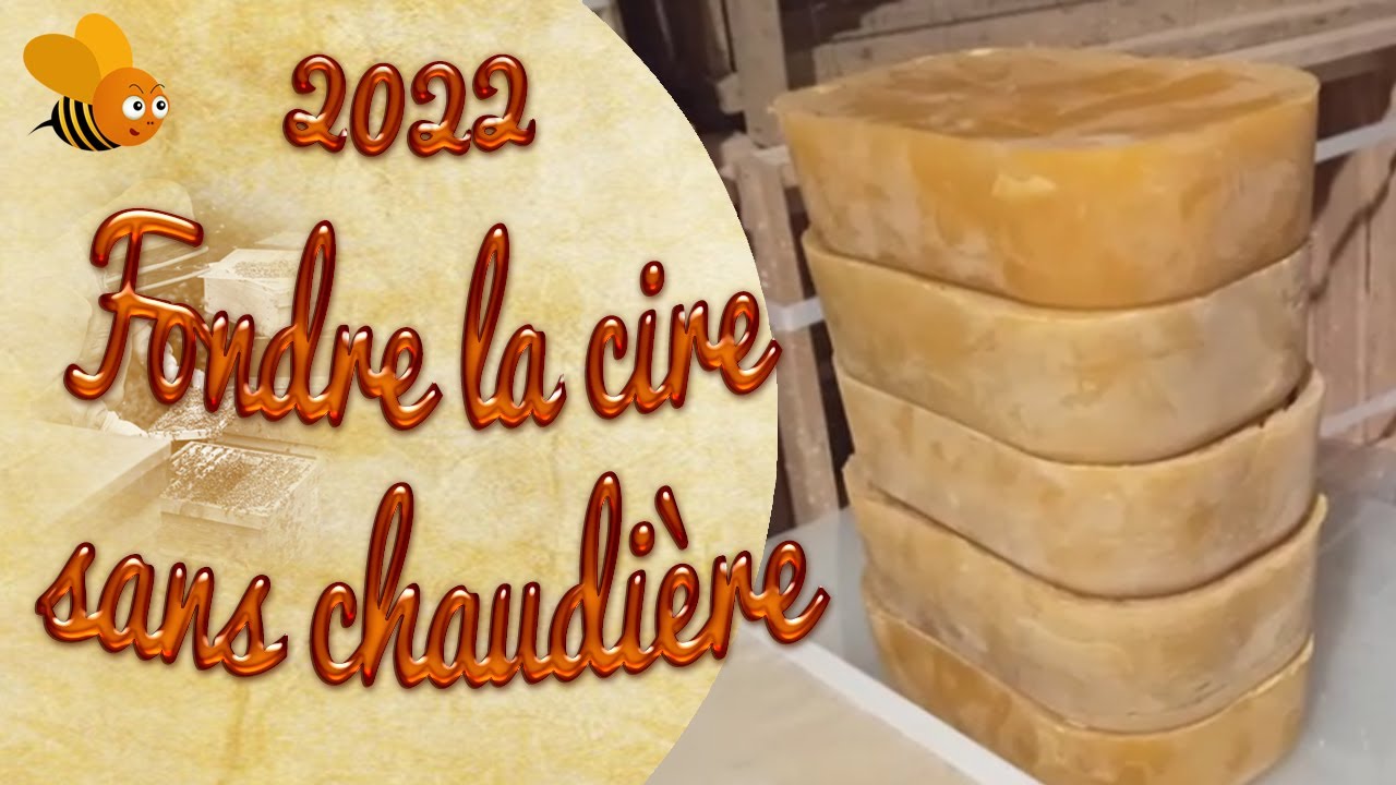 🐝 TUTO 🐝 Comment faire fondre la cire d'abeilles sans chaudière à cire