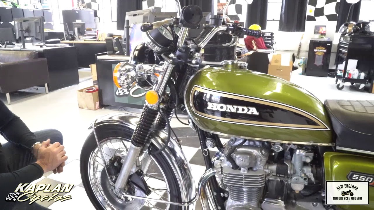 1975 Honda CB550K - 5k miles & 100% original