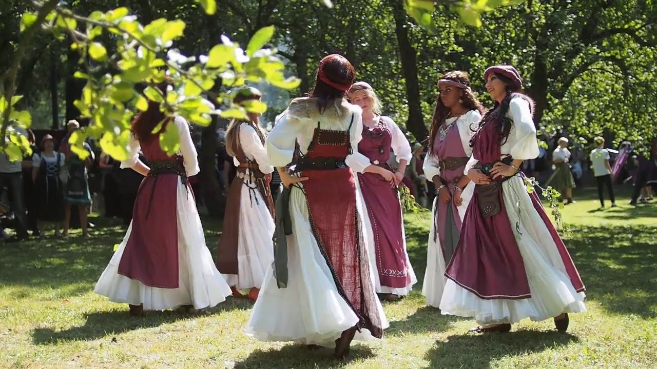Soldans. Medieval dance. Helsinki, Finland