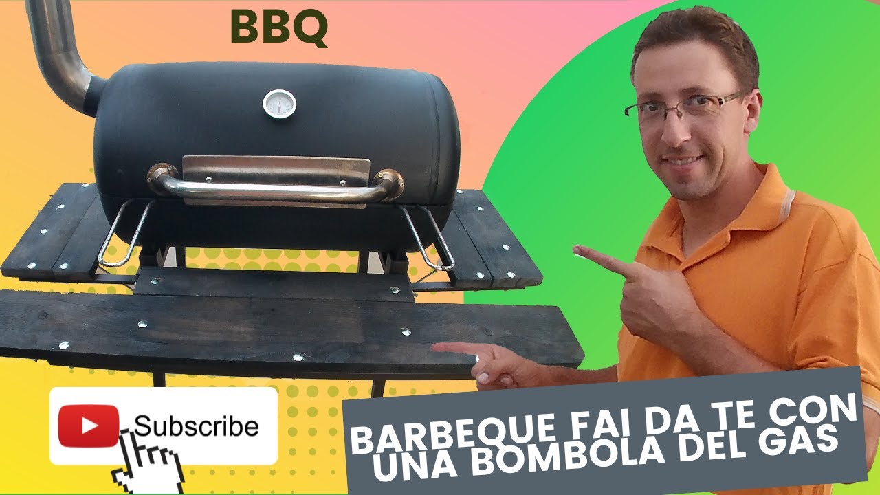 BARBEQUE FAI DA TE, CON UNA BOMBOLA DEL GAS🔥🍖🍗   #einhell