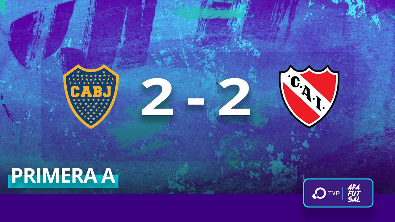 Boca vs Independiente: Fecha 30 de la Primera A - Futsal