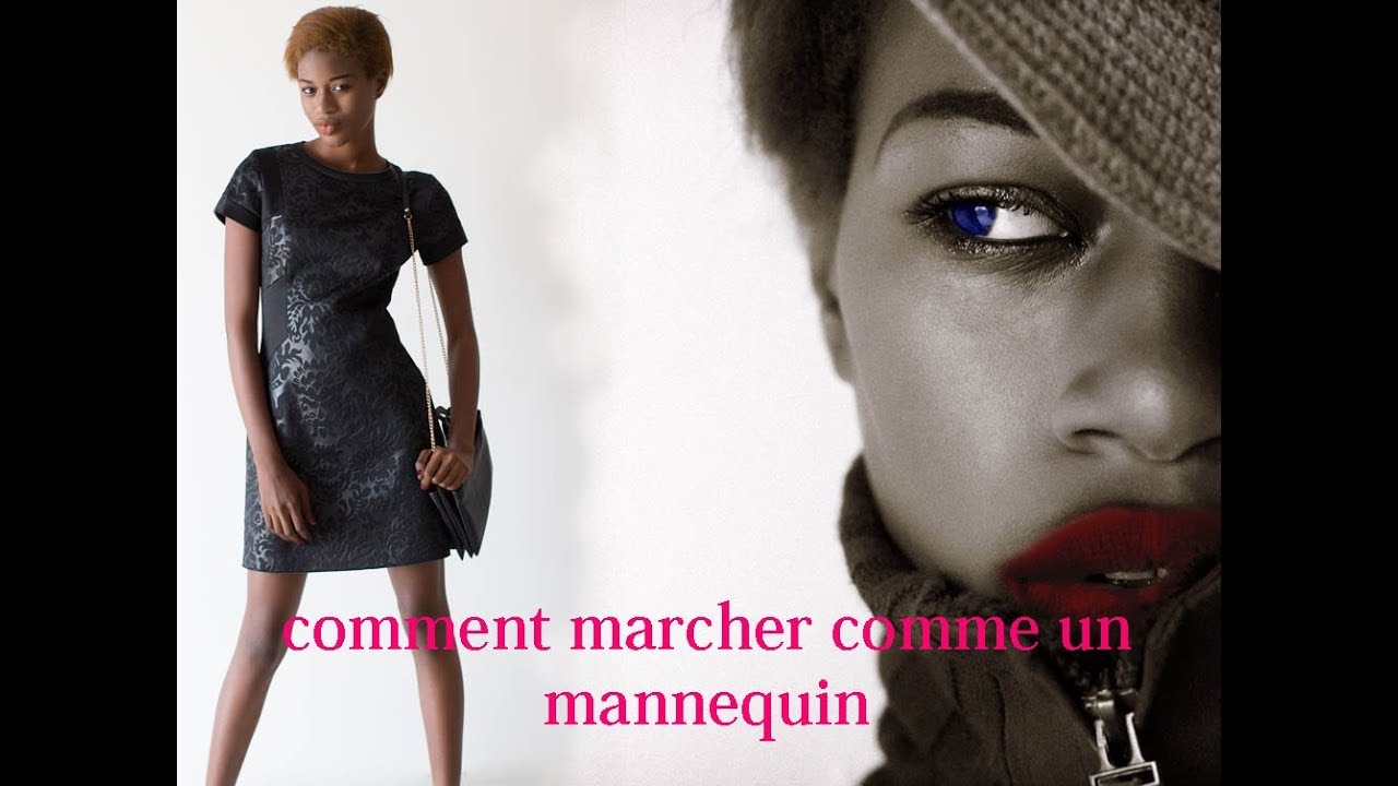 marcher comme un mannequin