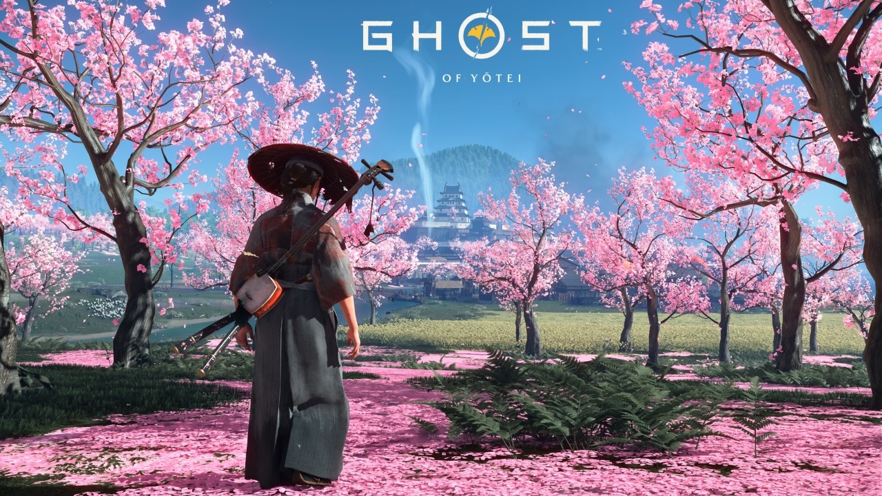 [4K] Ghost of Yotei – Relaxing Walk Across the Map (Ambience & ASMR)