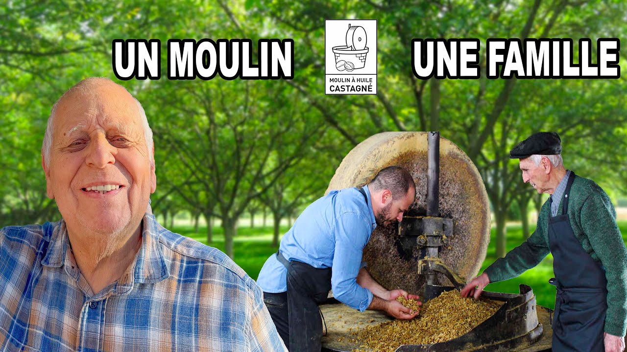 Ils FABRIQUENT de l&rsquo;huile de noix comme au XIXe SI&Egrave;CLE&hellip; et c&rsquo;est INCROYABLE !