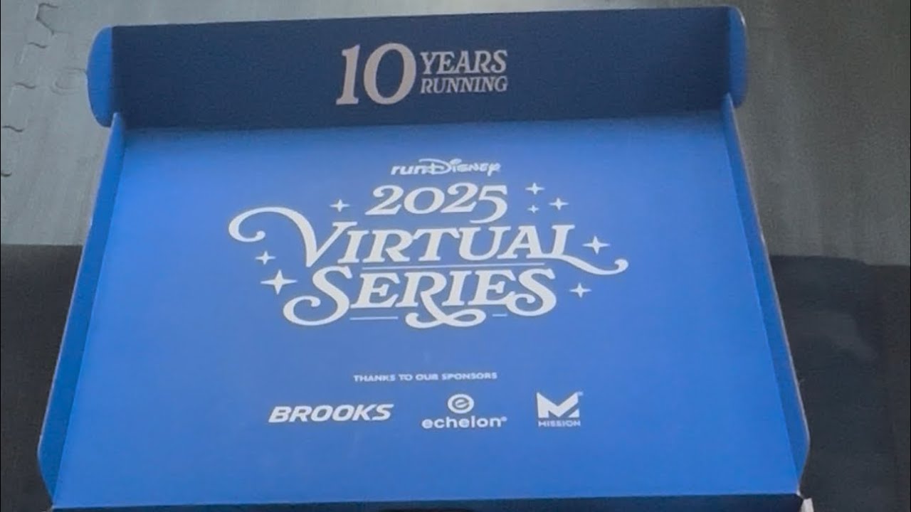 runDisney Virtual Race 2025 | Full Medal Reveal + 10 Years Running Celebration