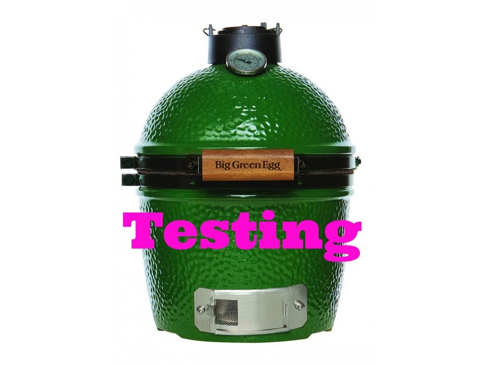 TEST - REVIEW - BIG GREEN EGG MINI - Pitmaster X