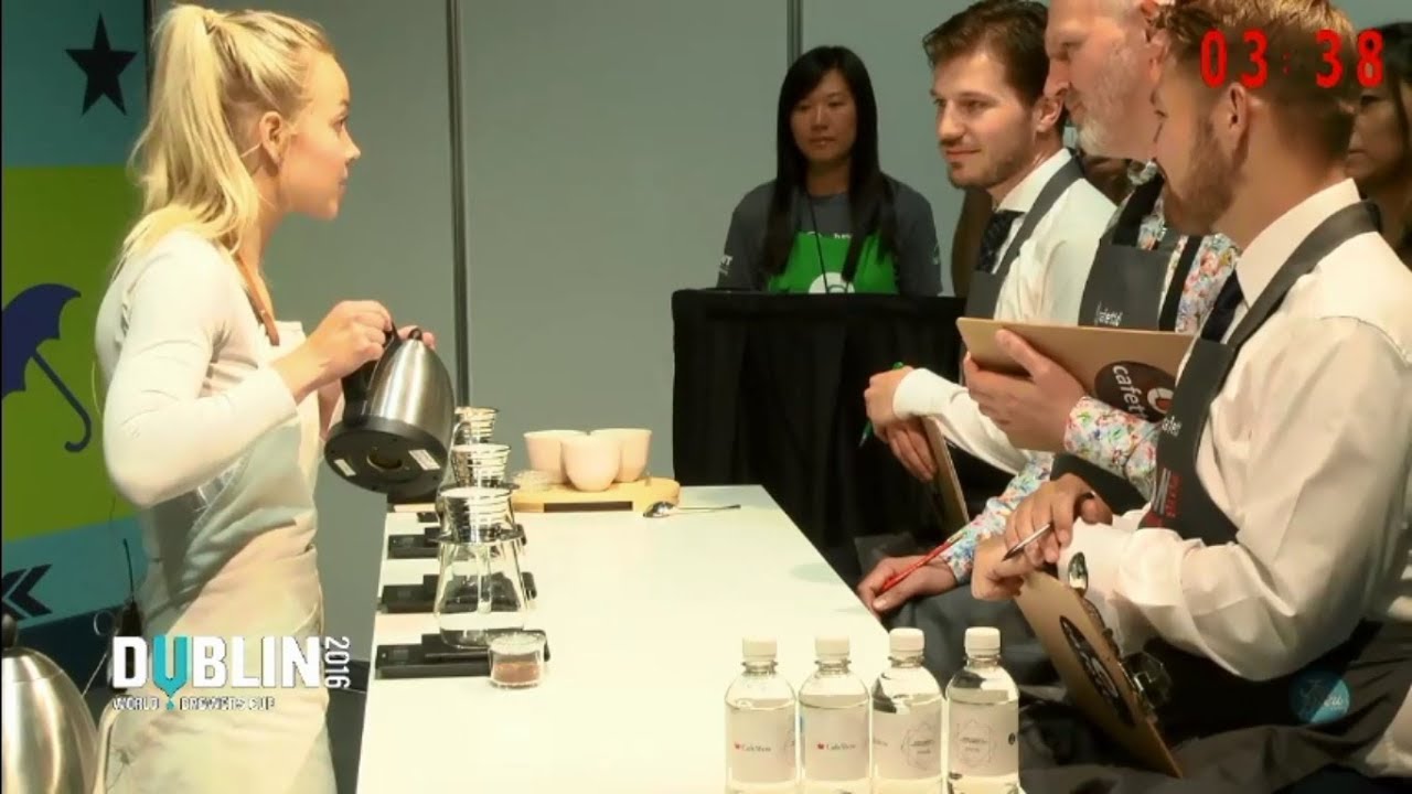 WORLD BREWERS CUP 2016 - RUNNER UP (MIKAELA WALLGREN - FINLAND)