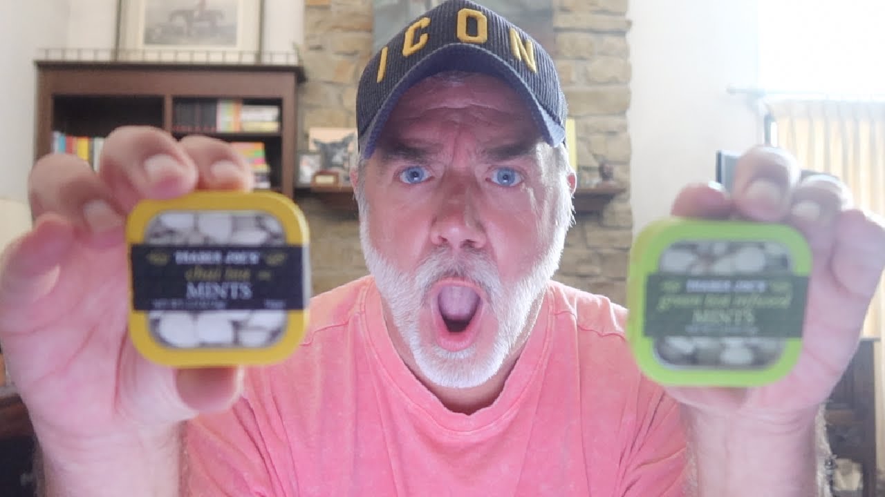 TRYING WEIRD NASTY TRADER JOE'S MINTS!