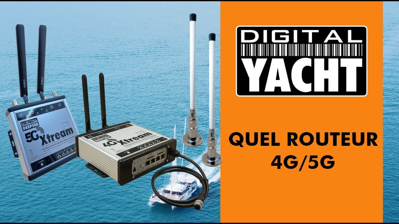 Webinar - Routeurs 4G/5G pour bateau de Digital Yacht